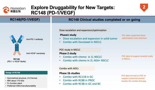 1VEGF 双抗拟突破性疗法电子pg游戏荣昌生物 PD