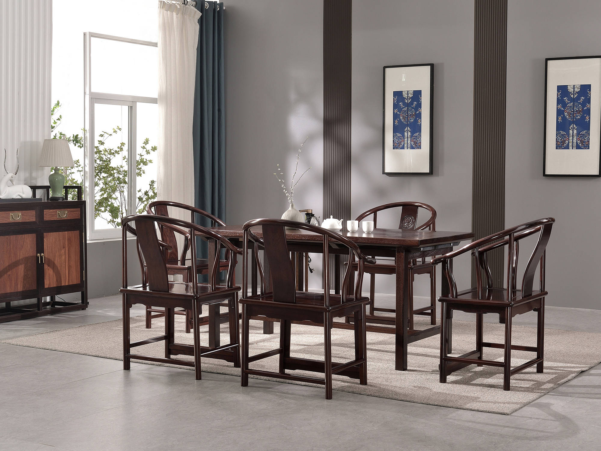 荐：明清古典与新中式设计餐桌厂家直销与客厅餐厅家具选购全攻略pg电子模拟器免费版2025 年 12 月红木餐桌品牌实力推(图1)